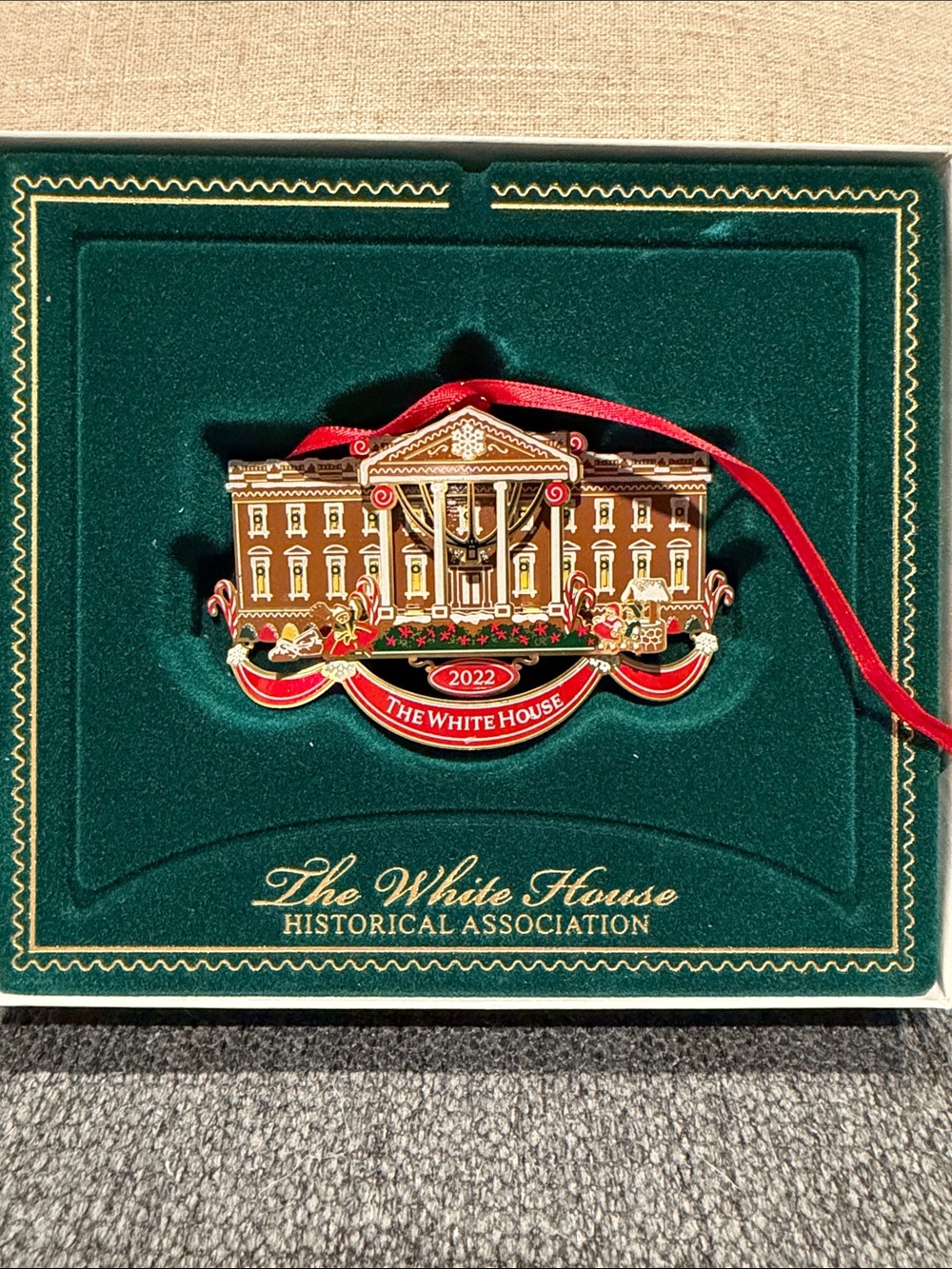 The White House Historical Association 2022 Holiday Ornament